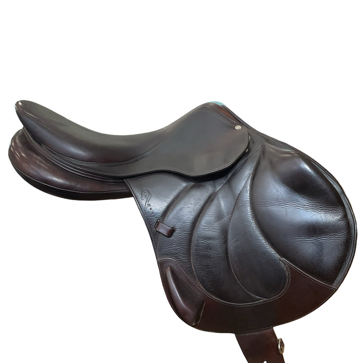 17.5" Antares Monoflap Medium Used Hunter/Jumper Saddle