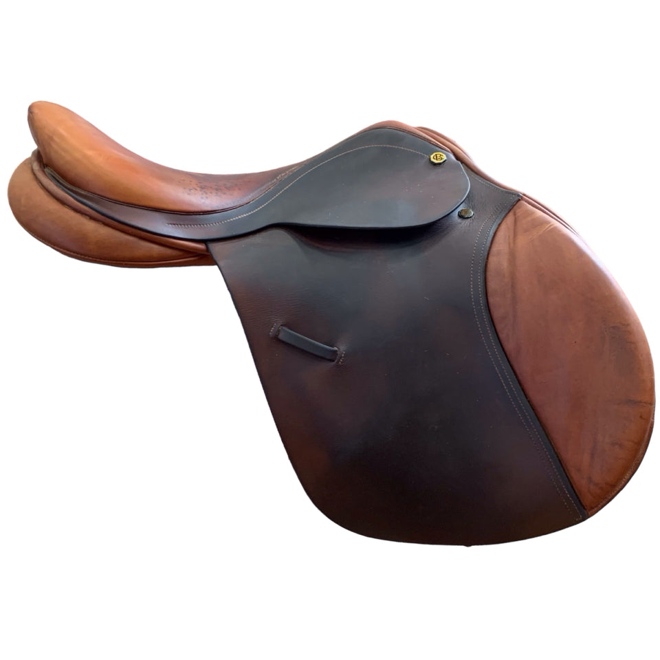 17.5 Barnsby Wide Used Hunter/Jumper Saddle - H