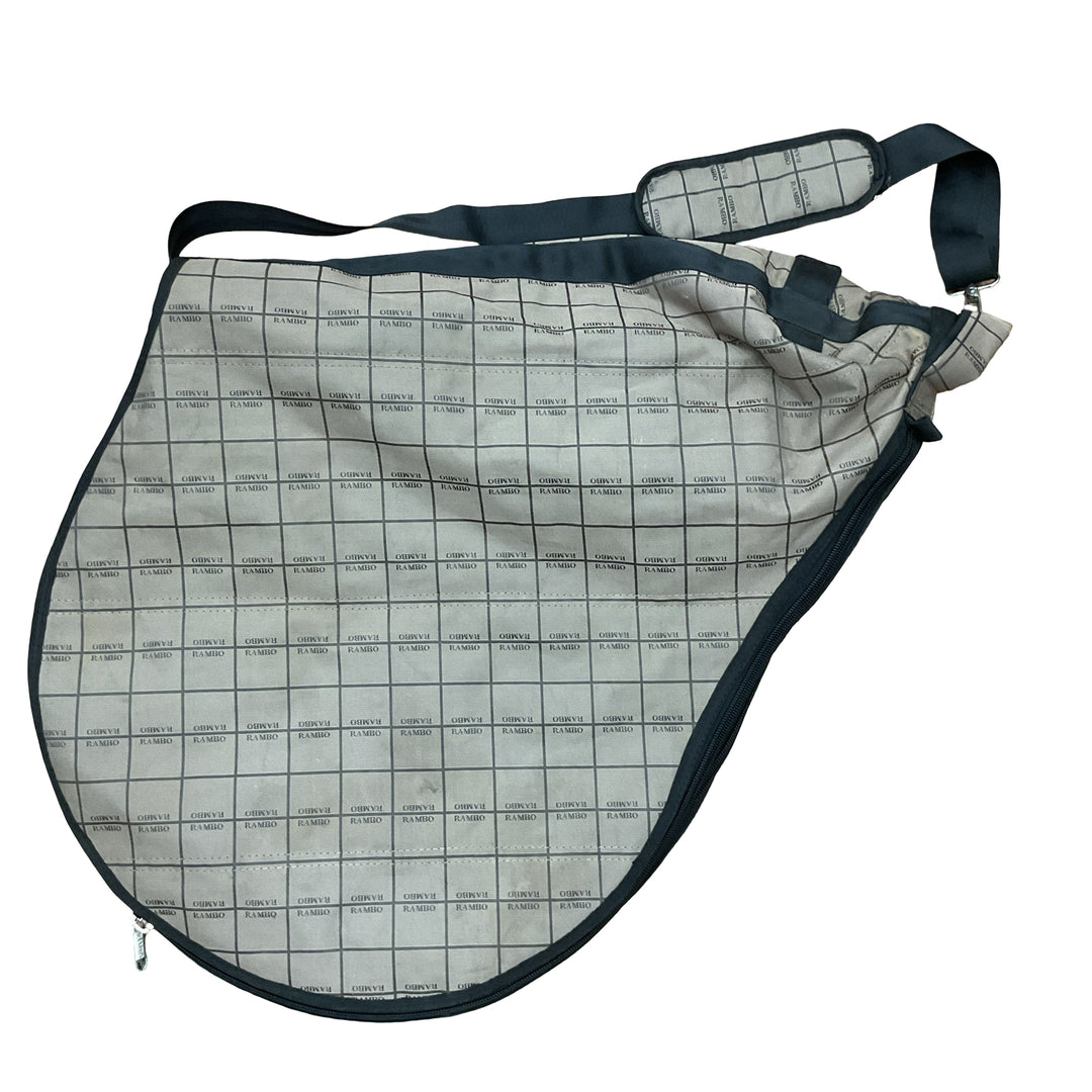 Rambo Tan Saddle Carry Bag Used - H