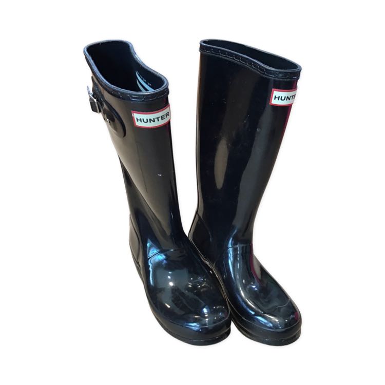 HUNTER 5B/6G Gloss Tall Boots USED B