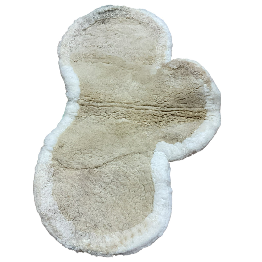 Sheepskin Fitted White Show Pad Used - H