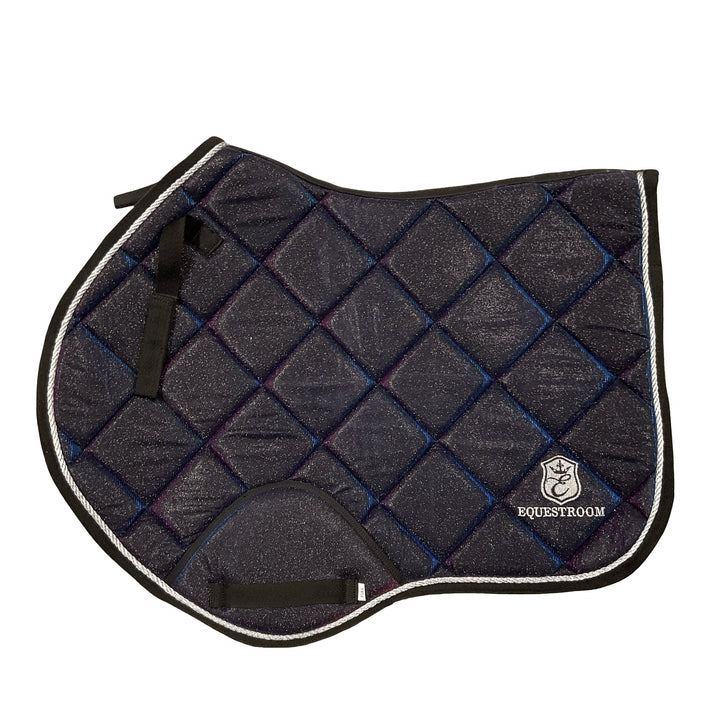 Equestroom All Purpose Saddle Pad Metallic Blue Used