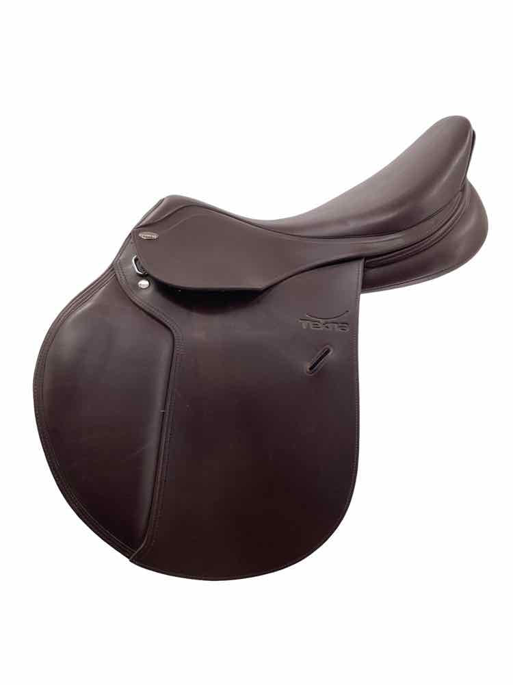 17" Tekna used close contact adjustable tree saddle B has gullet set and cover