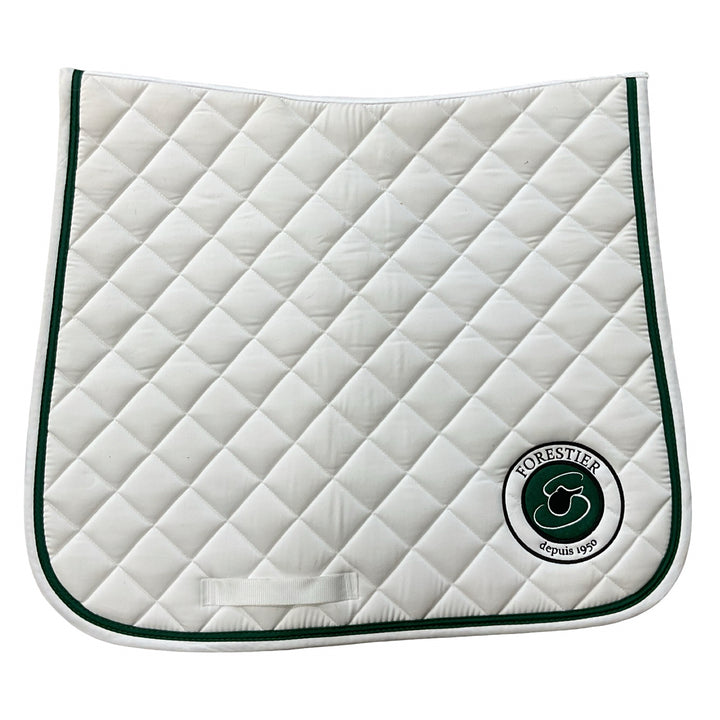 Forestier Dressage Saddle Pad White New