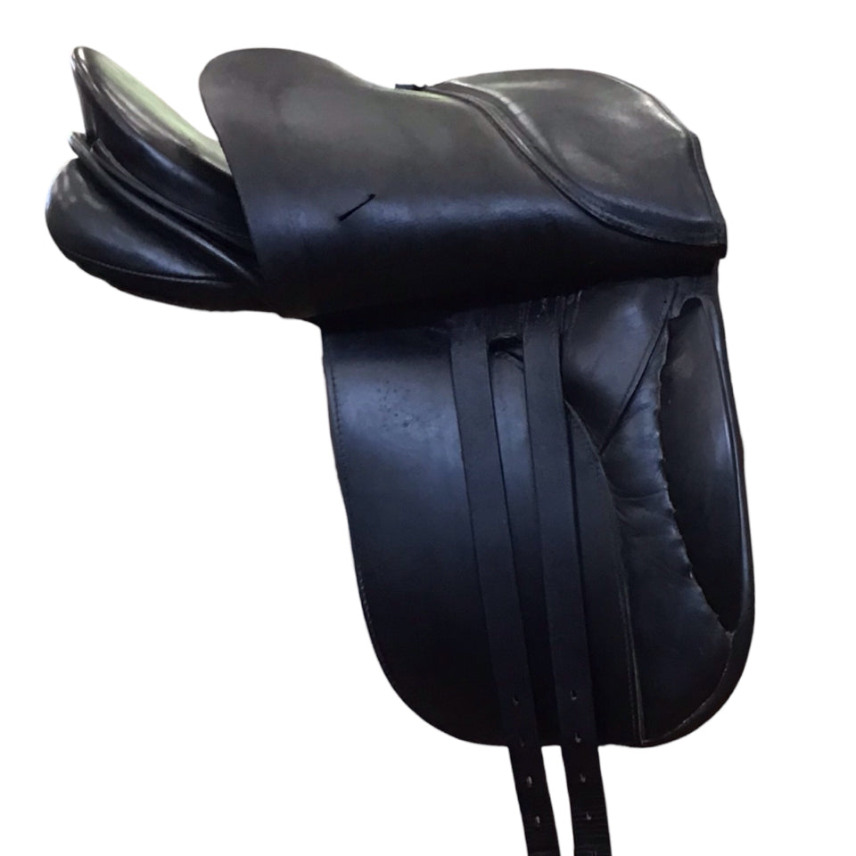 17.5" Karl Niedersuss Symphonie Medium Used Dressage Saddle - H