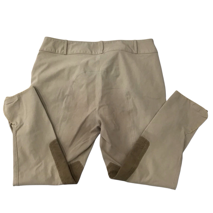 Tailored Sportsman Women's 36R Knee Patch Show Breech Tan Used - H