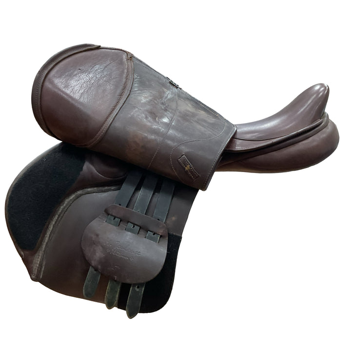 17" M. Toulouse Platinum Legano Medium Used Hunter/Jumper Saddle - H