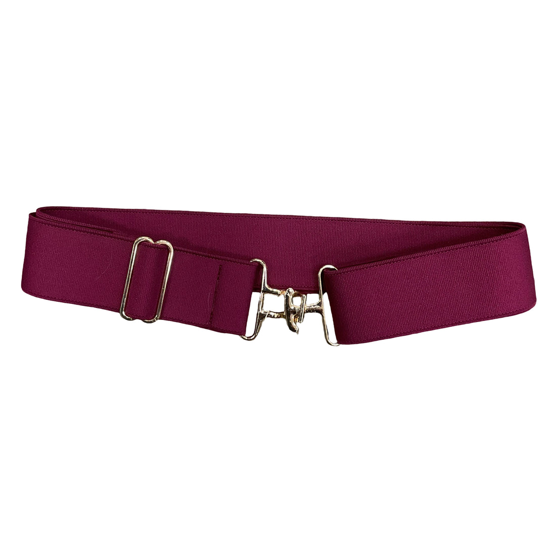 KMA Elastic Belt Maroon Used - H