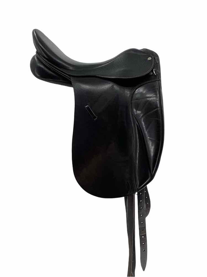 18" Collegiate used dressage saddle B