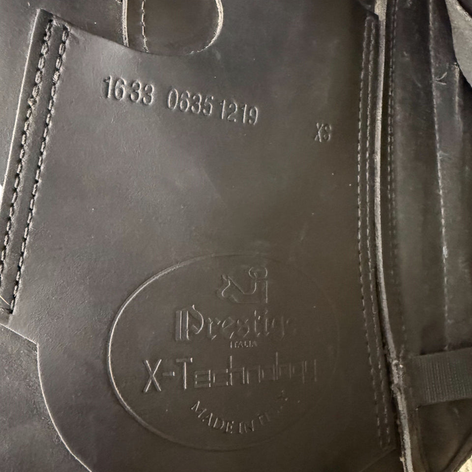 16" Prestige X-Helen K 33cm Medium Used Dressage Saddle - H