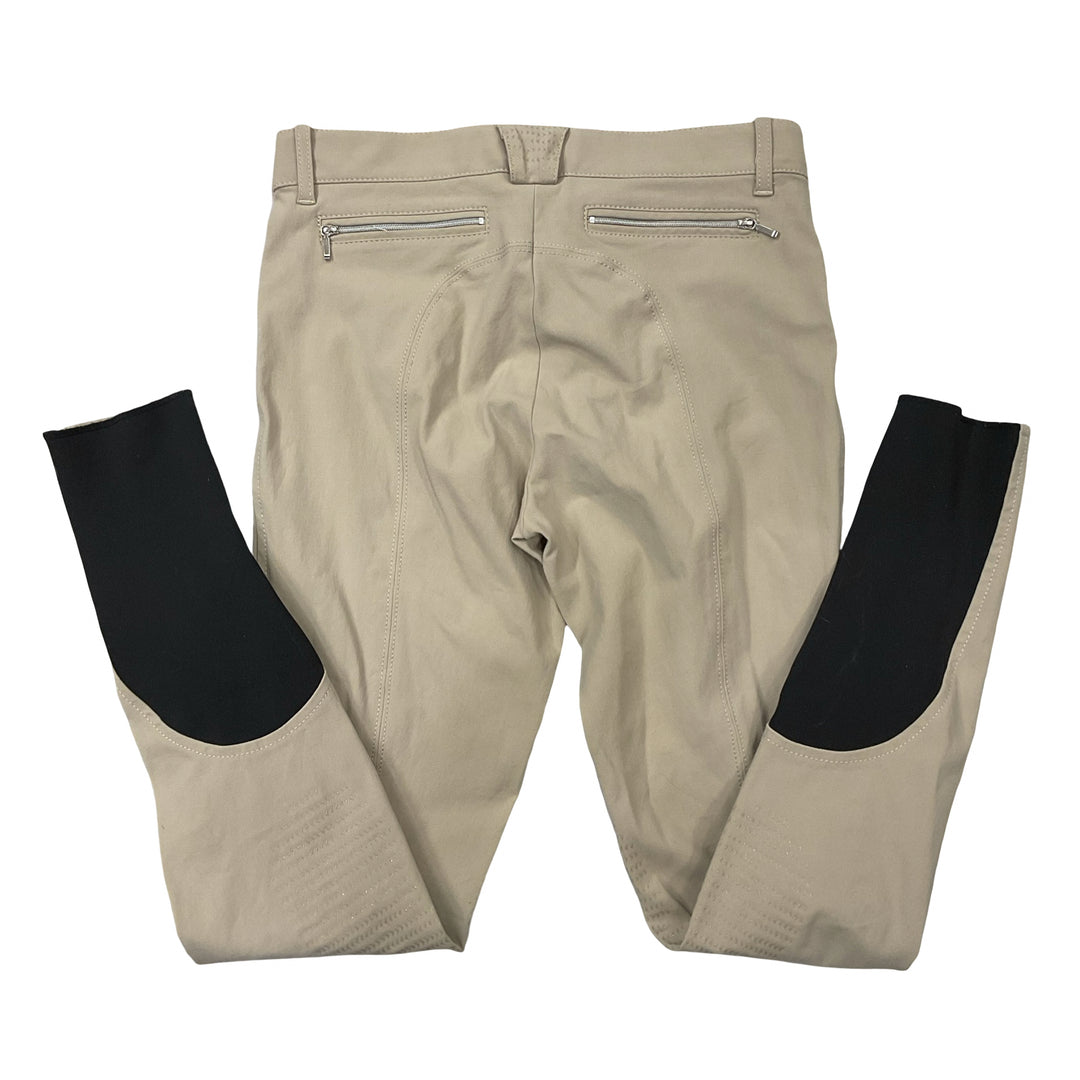 Equiline Women's IT44 Knee Patch Show Breech Tan Used