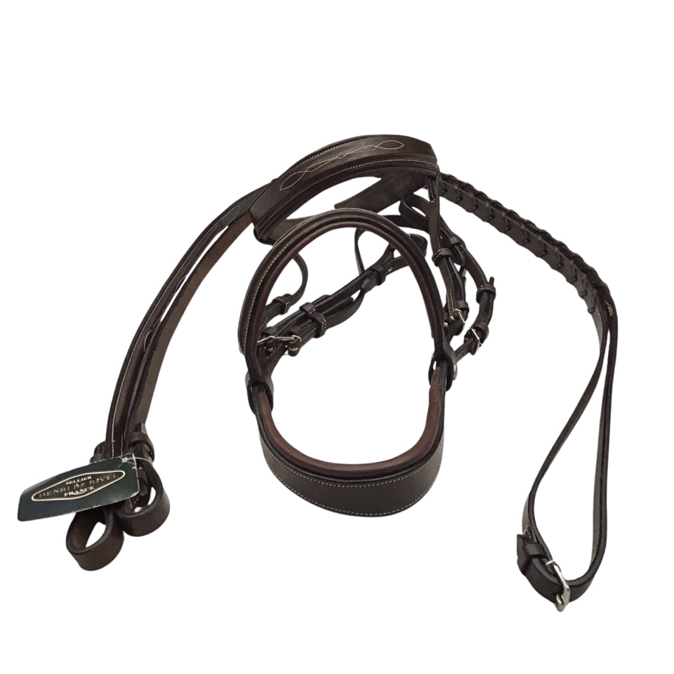 HDR Pony Size Monocrown Fancy Stitch Bridle New - H