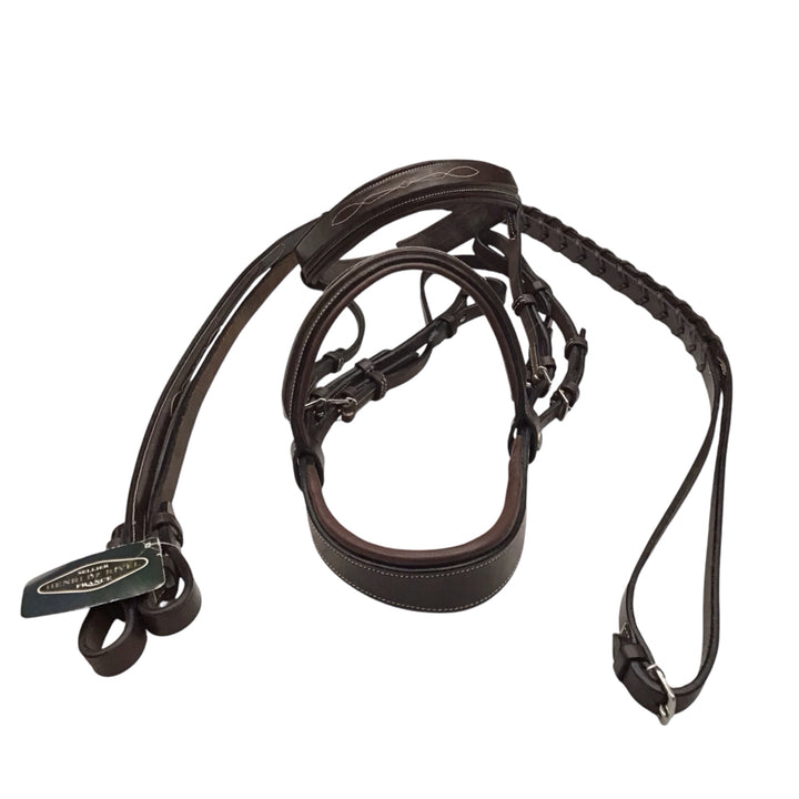 HDR Pony Size Monocrown Fancy Stitch Bridle New - H
