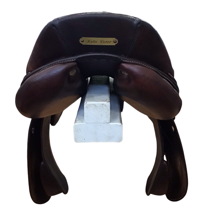 18" Antares Confort Medium Used Hunter/Jumper Saddle - H