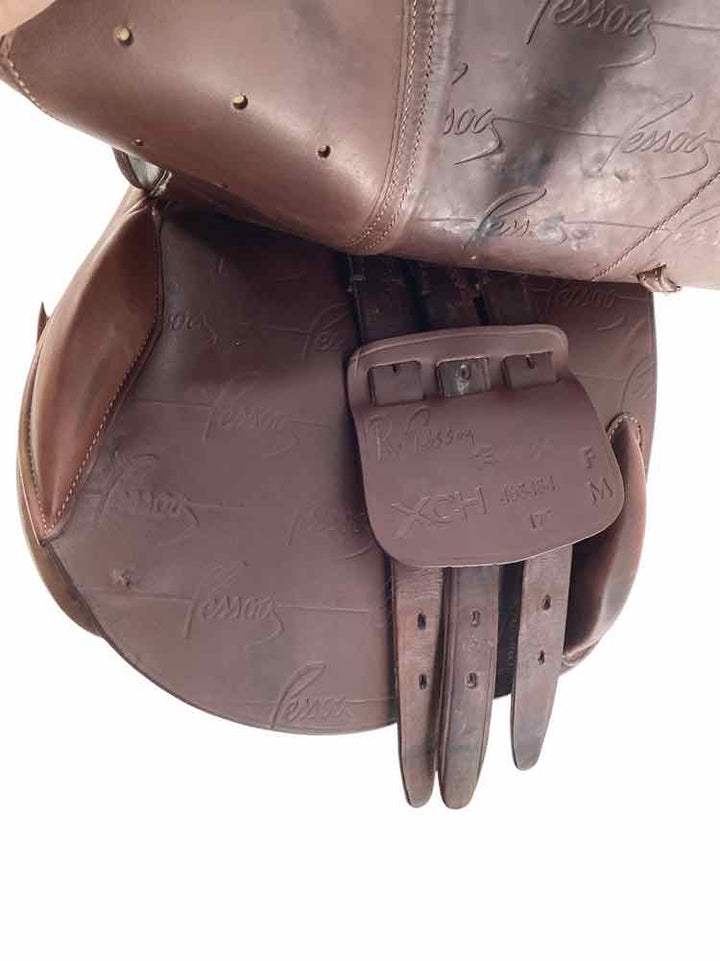 17" Pessoa Gen X3 adjustable used close contact saddle