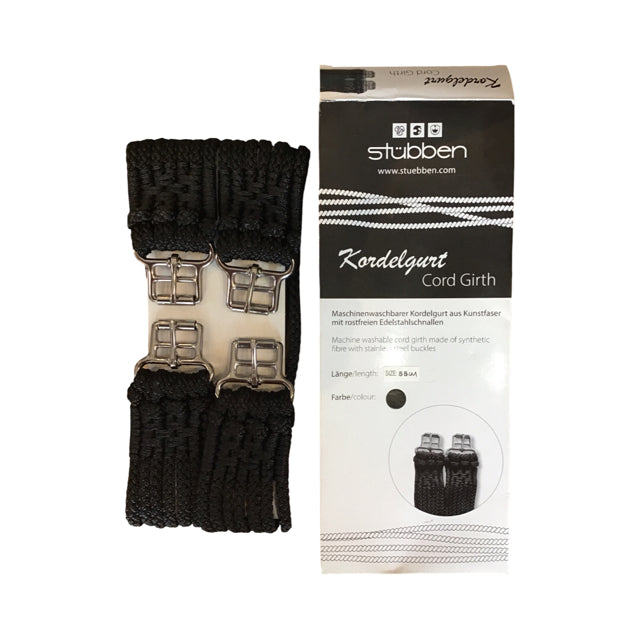 Stubben 55cm/22" Roller Buckle Cord Girth New