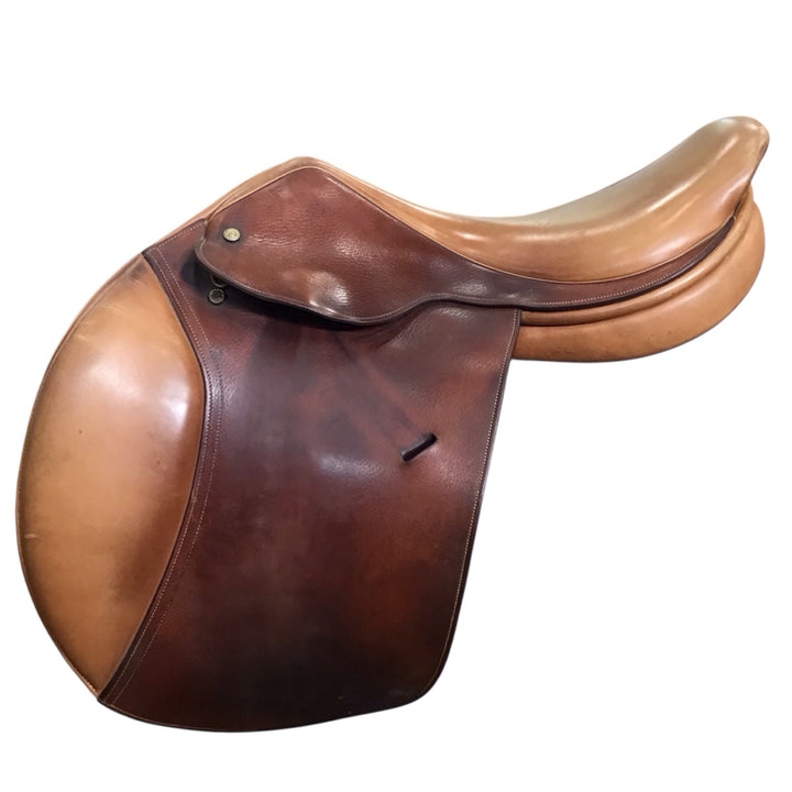 17.5" Crosby Centennial Wide Used Hunter/Jumper Saddle - H