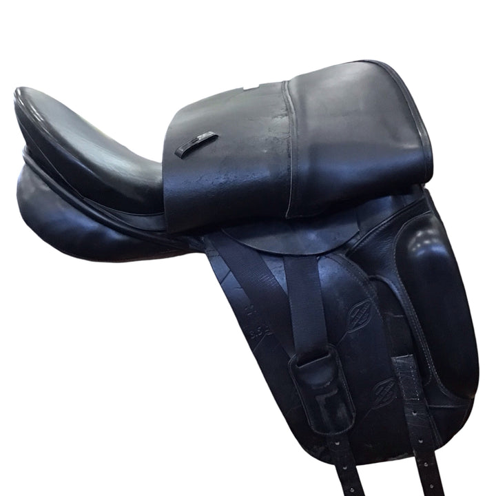 17" HDR Wide Used Dressage Saddle - H