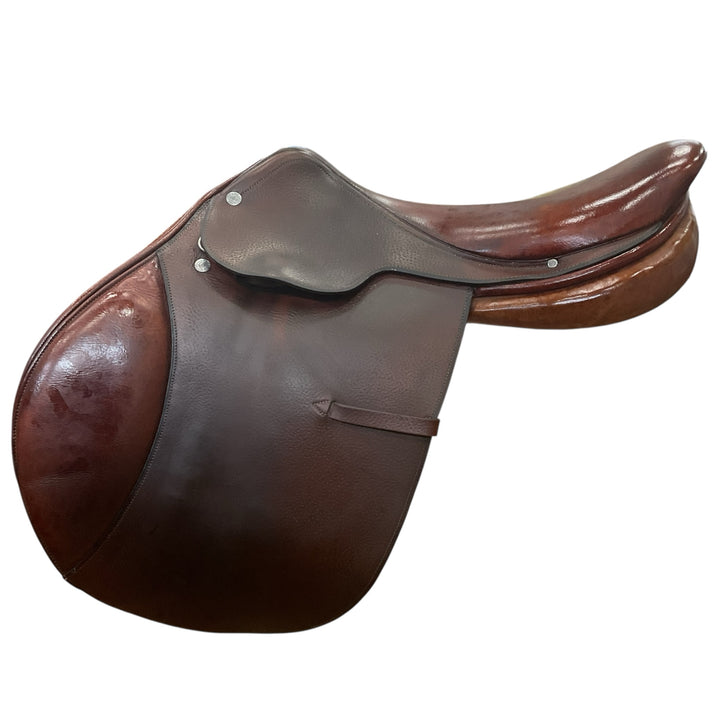 17" Hermes Steinkraus Narrow Used Hunter/Jumper Saddle - H