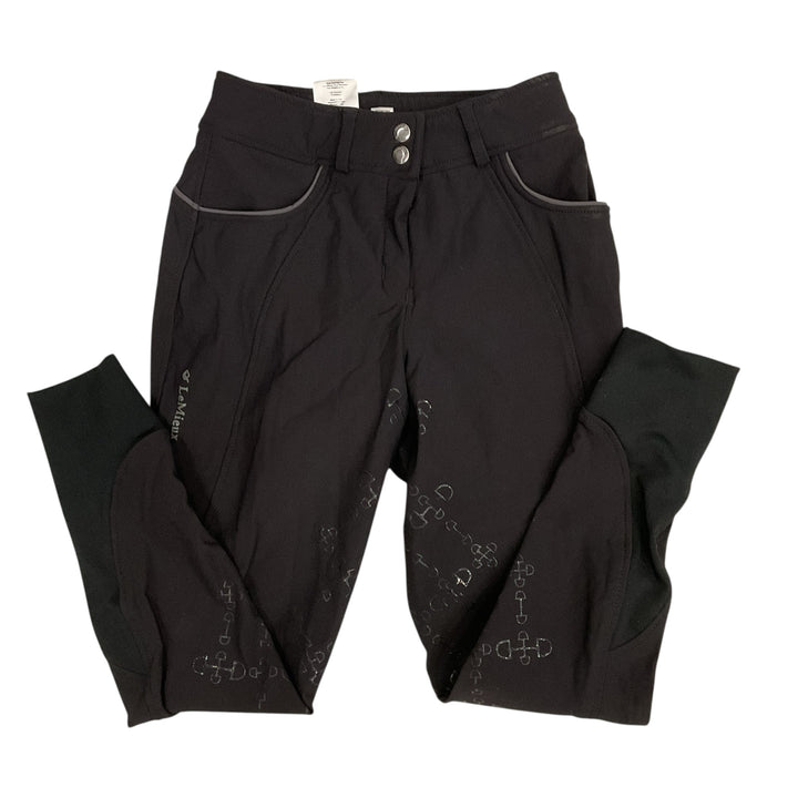 LeMieux Women's 24 Full Seat Schooling Breech Black Used - H