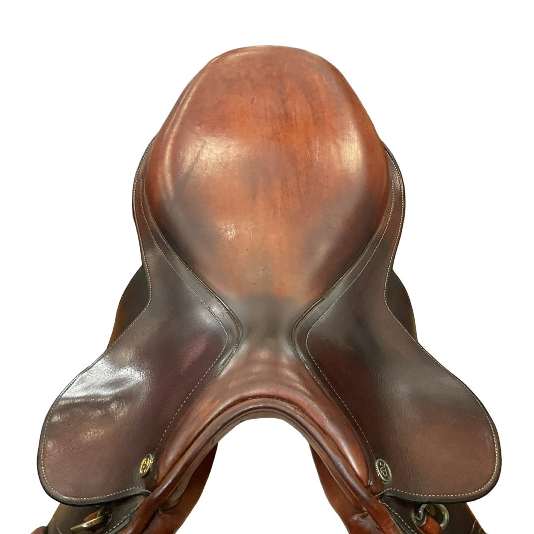 17.5" Ovation Ruiz Diaz Wide Used Hunter/Jumper Saddle