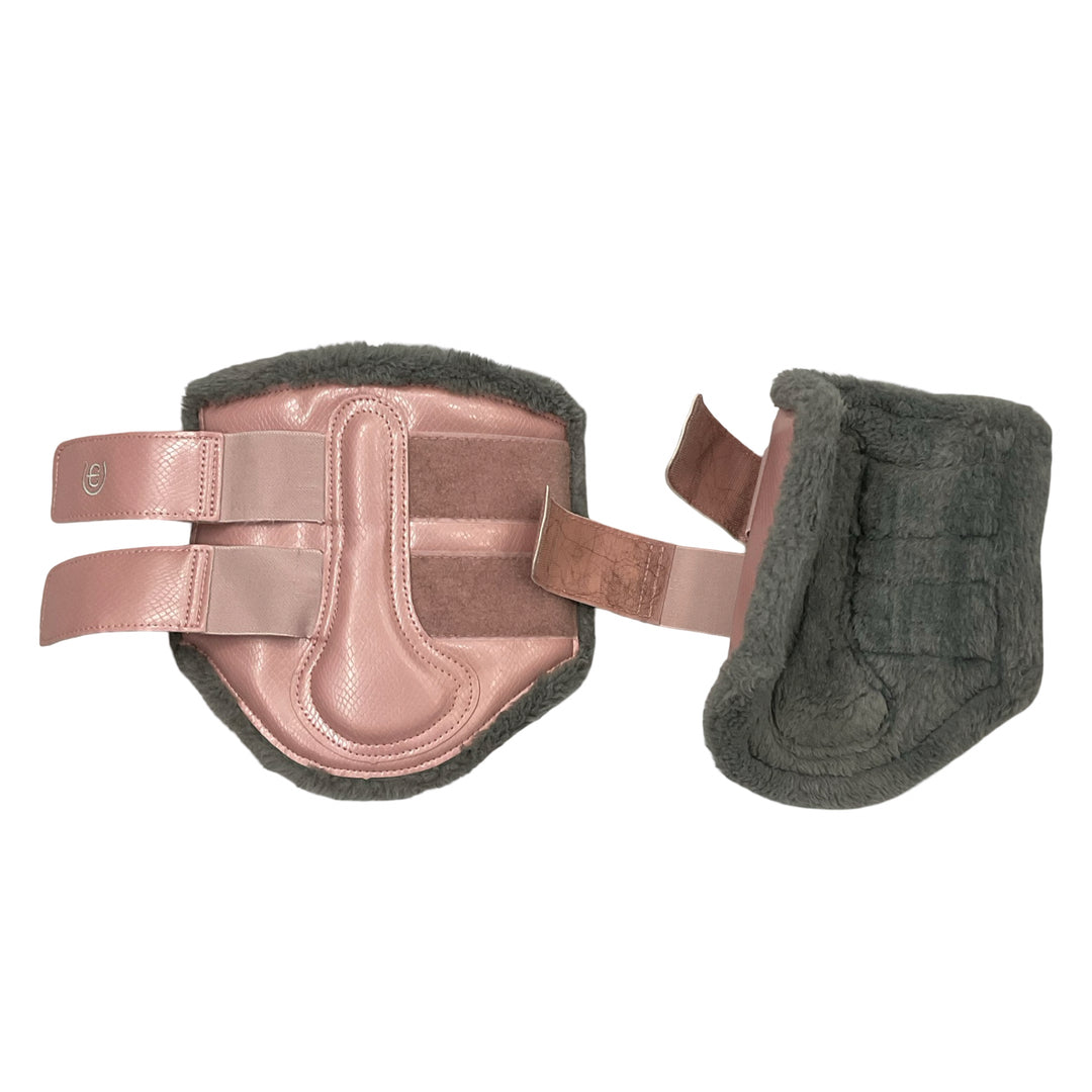 Equestrian Stockholm Medium Brush Boots Pink Used
