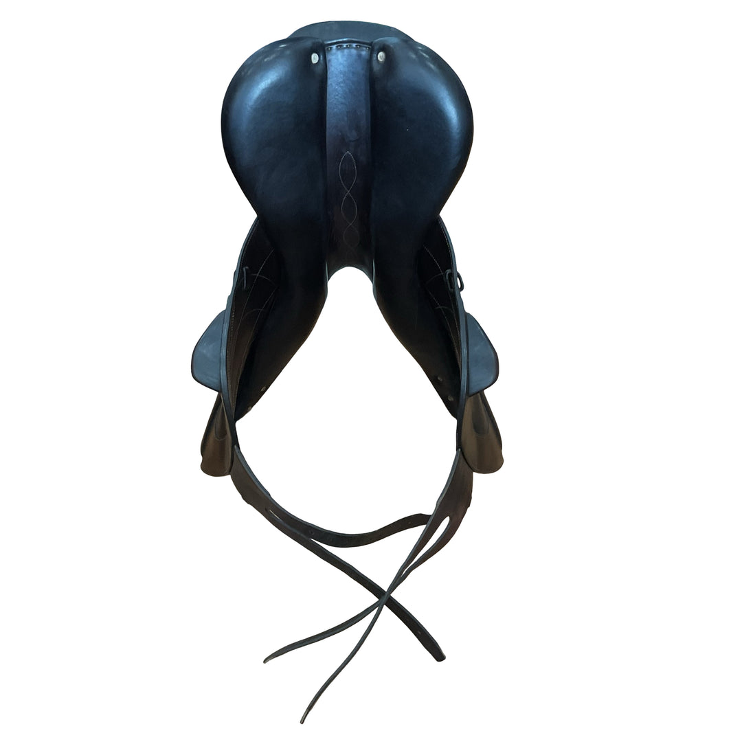 17.5" Antares Monoflap Medium Used Hunter/Jumper Saddle