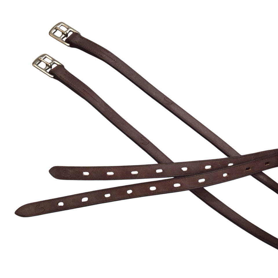 42" Pessoa Stirrup Leathers New - H