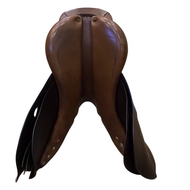 17.5" Bruno Delgrange PJ Pro Medium Used Hunter/Jumper Saddle - H