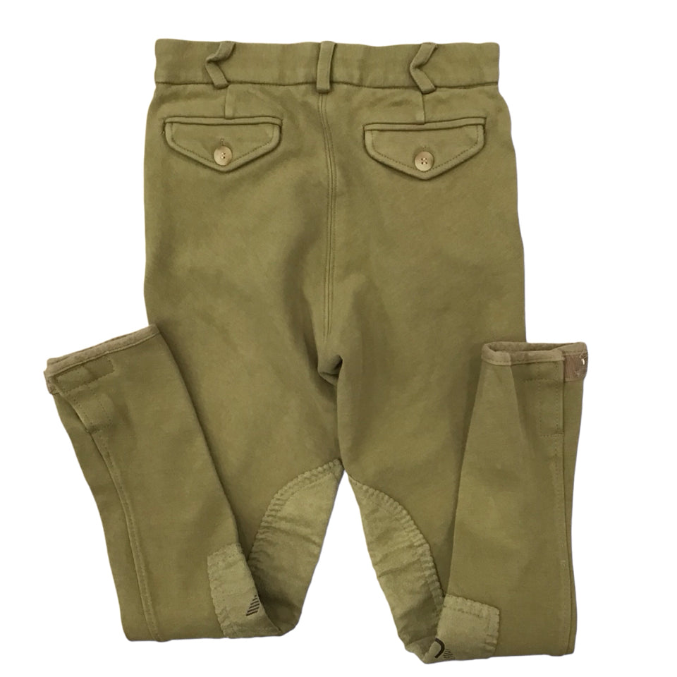 Tuff Rider Boys 12 Show Breech Tan Used - H