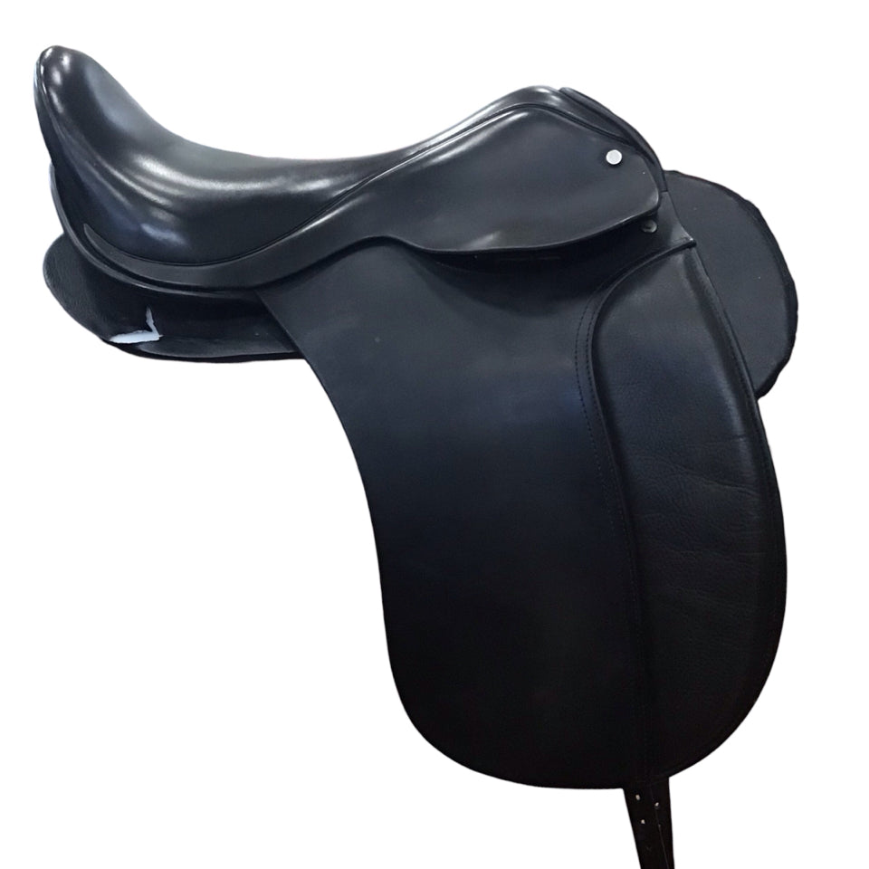 18" American Flex Adjustable Dressage Style Endurance Saddle - H