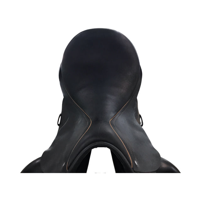 17.5" Custom Saddlery Advantage Monoflap MN Tree Used Dressage Saddle -  C