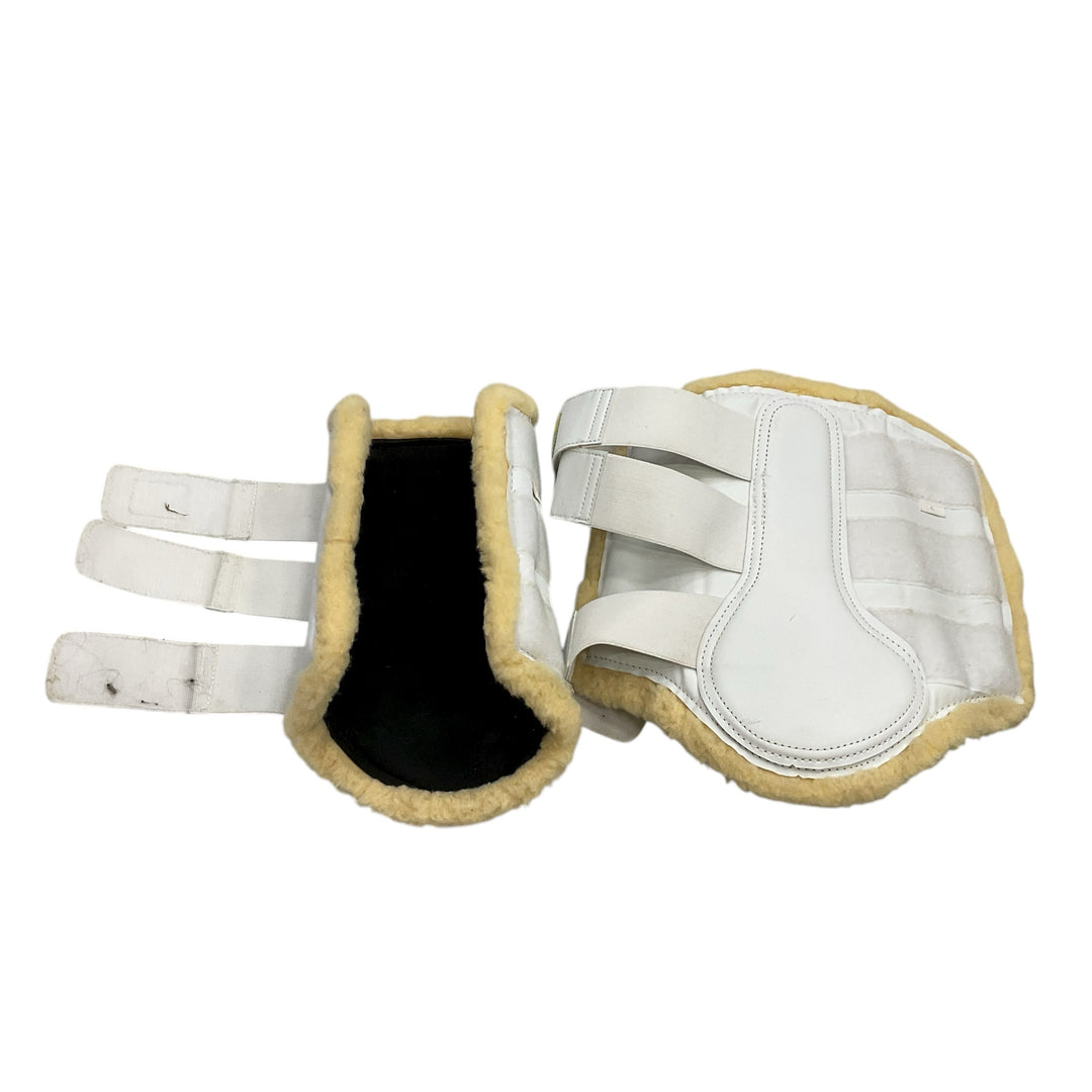 USG Large Fleece Lined Brush Boot White Used - H