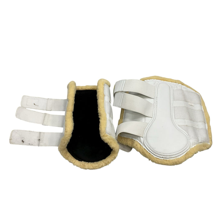 USG Large Fleece Lined Brush Boot White Used - H