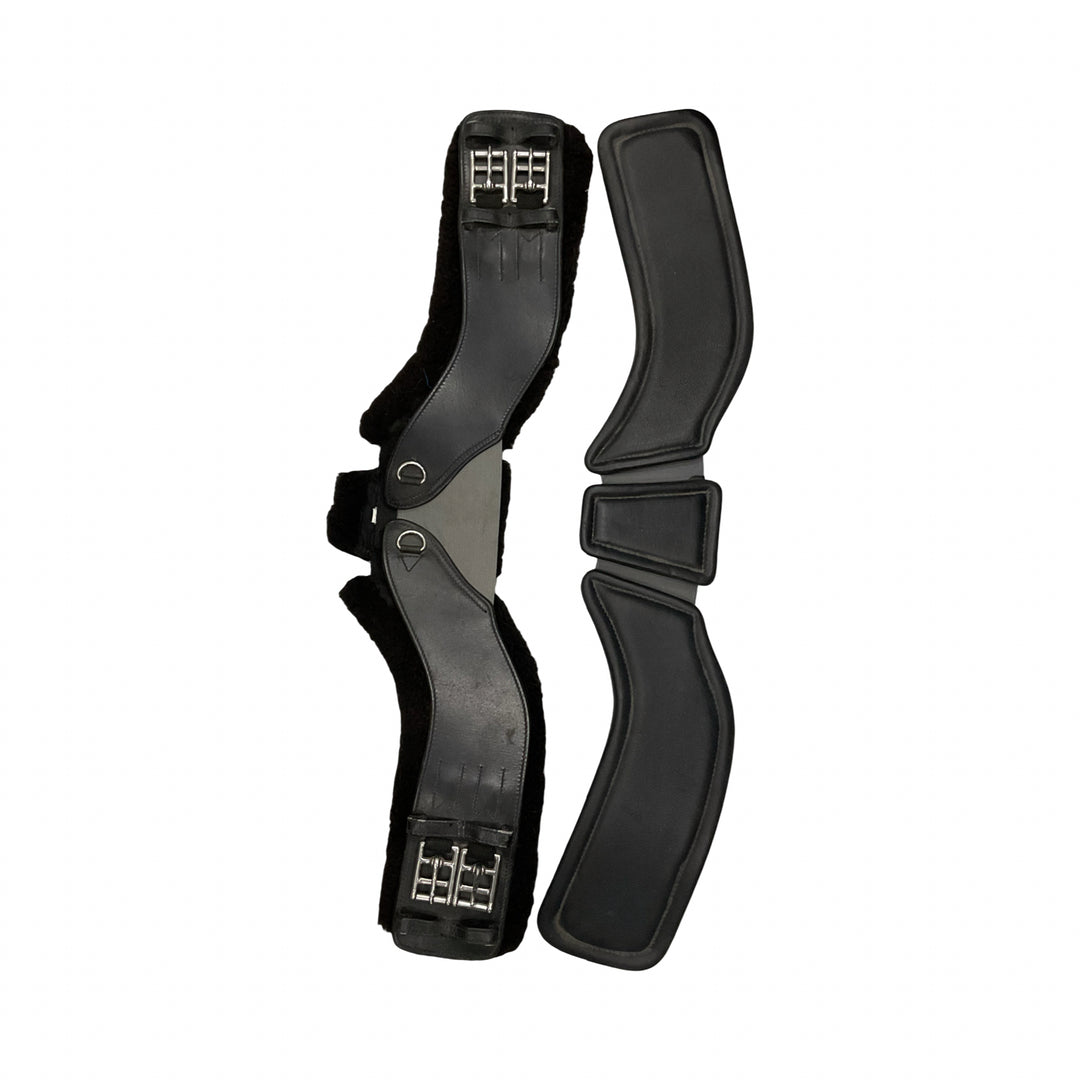 Total Saddle Fit 28" Stretch Tec Shoulder Relief Girth w/ Extra Liner Black Used