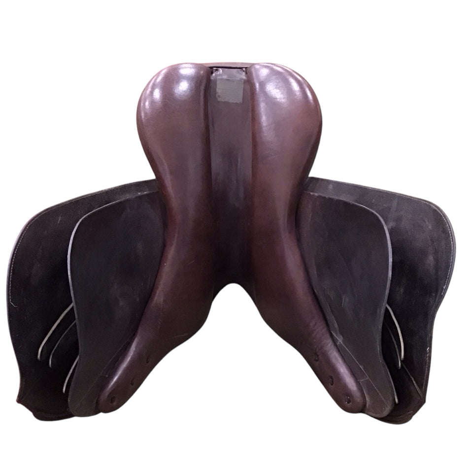 18" M. Toulouse Celine Medium/Wide Used Hunter/Jumper Saddle - H