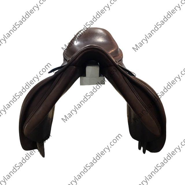 17" Pessoa Rodrigo Medium XCH Tree Used Close Contact Saddle - C