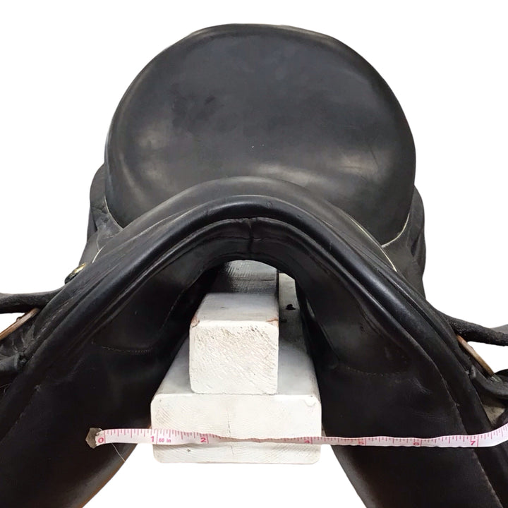 17.5" Hulsebos WB4 Med/Narrow Used Dressage Saddle - H