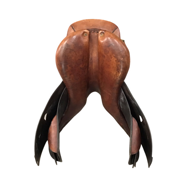 16.5" Bruno Delgrange PJ Pro Medium Tree Used Close Contact Saddle - C
