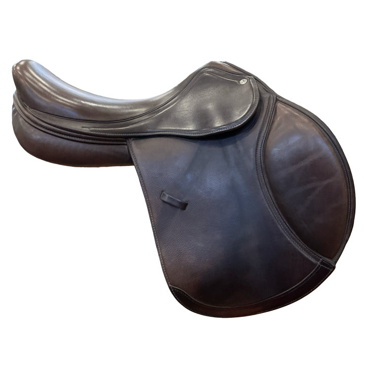 17.5" Intrepid International Pro-Trainer Adjustable Used Hunter/Jumper Saddle