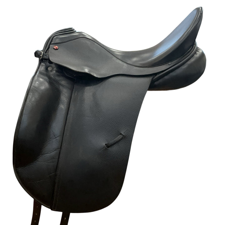 17.5" Albion SLK Medium Used Dressage Saddle - H