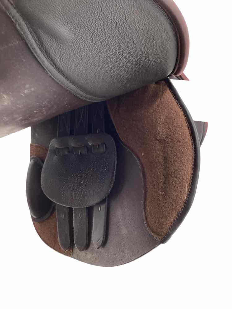 17" Royal Heritage adjustable tree wool flocked close contact saddle B