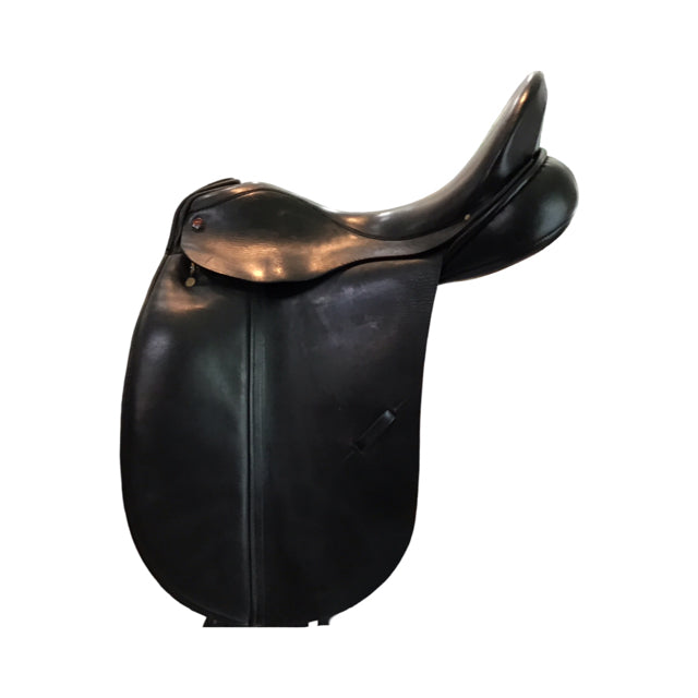 17.5" Albion SLK Wide Tree Used Dressage Saddle - C
