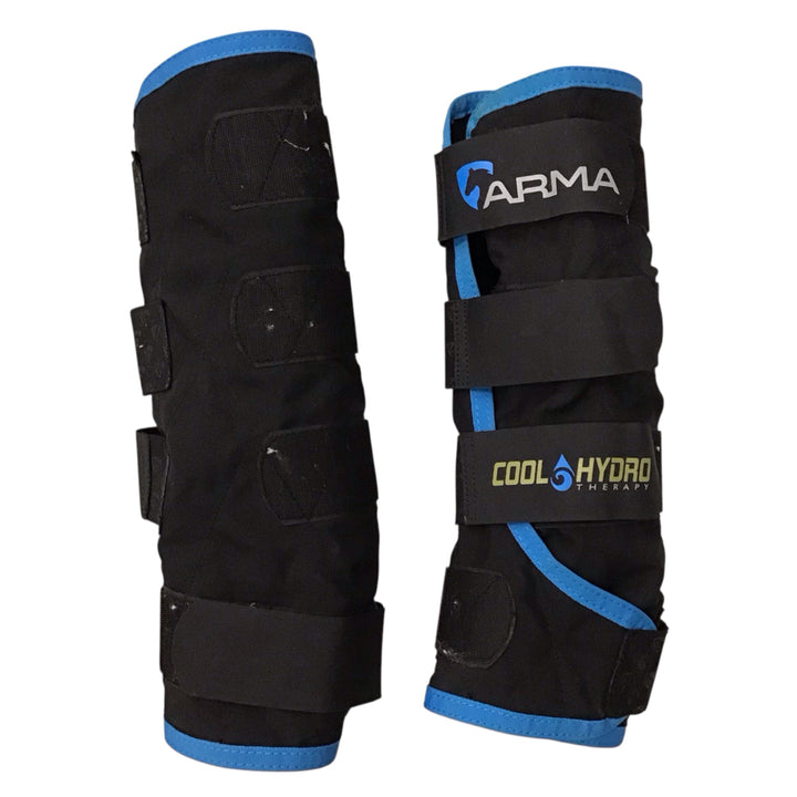 Shires Arma Cool Hydro Therapy Cob Boots Black Used - H