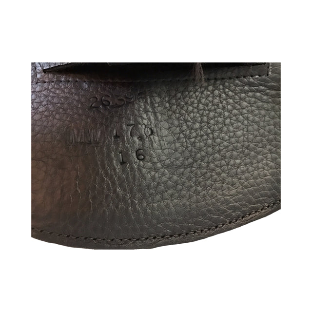 17.5" Custom Saddlery Steffan's Advantage MW Used Monoflap Dressage Saddle - C