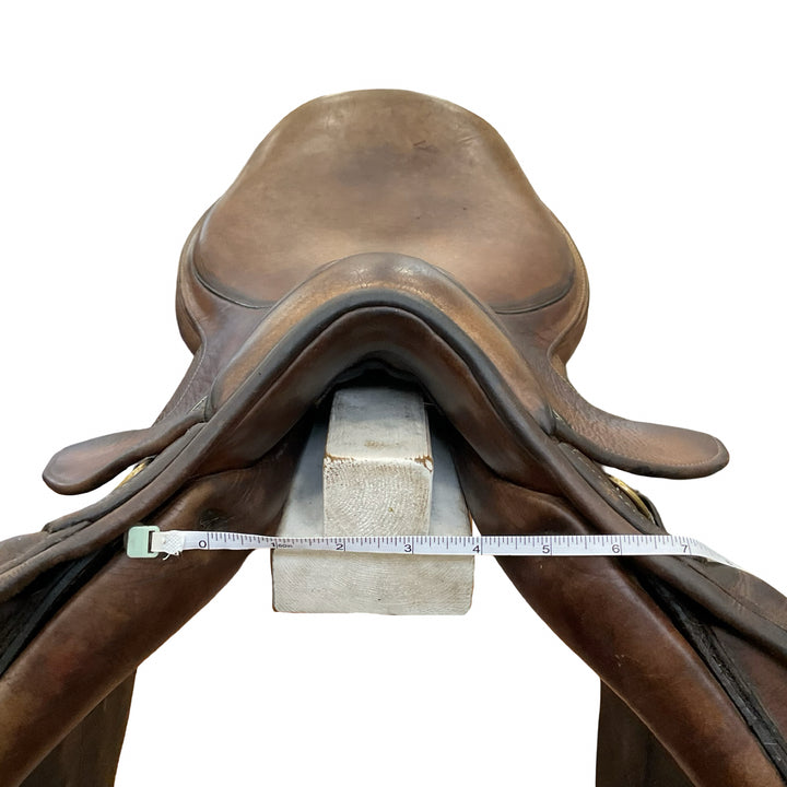 17" M. Toulouse Annice Adjustable Used Hunter/Jumper Saddle