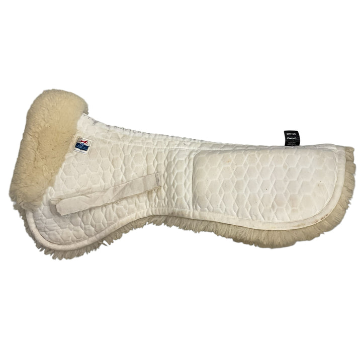 Mattes Fleece Rear Shim Half Pad White Used - H