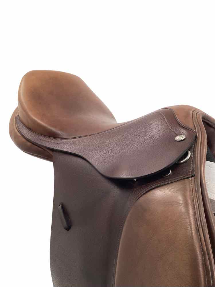 18.5" Mystic wide wool flocked used close contact saddle