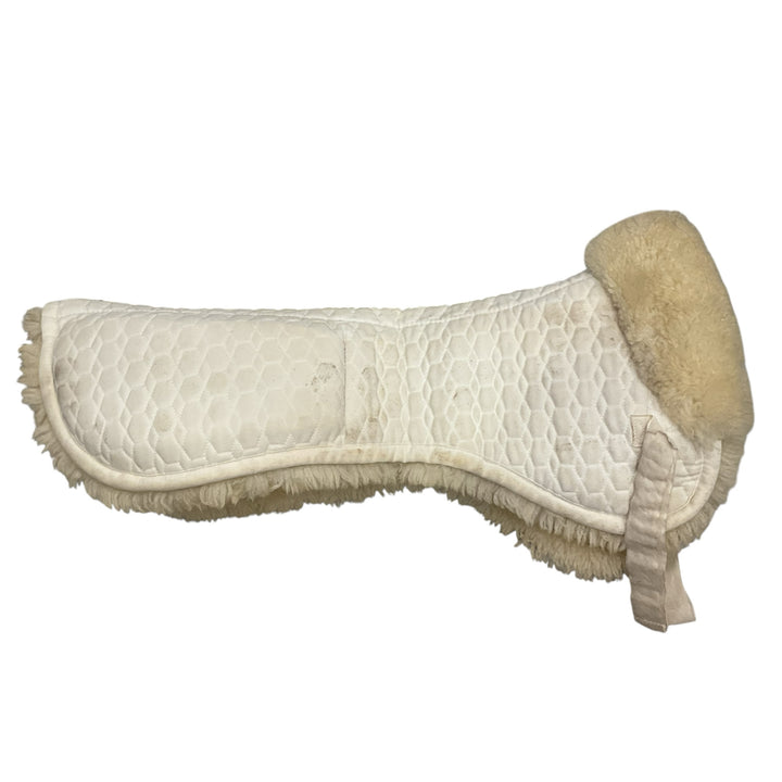 Mattes Fleece Rear Shim Half Pad White Used - H