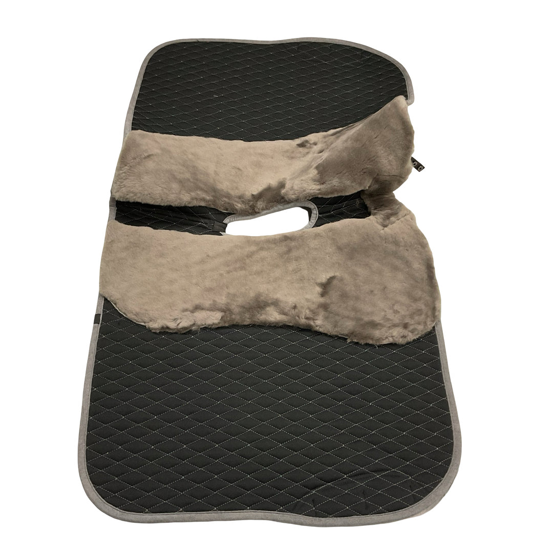 Stubben Evolution Streamline Lambswool Dressage Pad Grey New